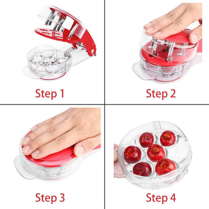 Portable Stainless Steel Cherry Pitter