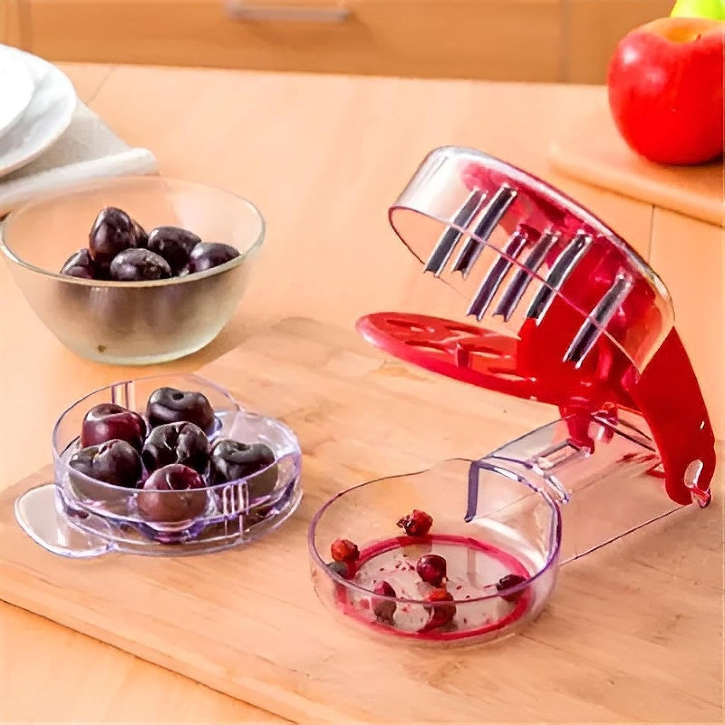 Portable Stainless Steel Cherry Pitter