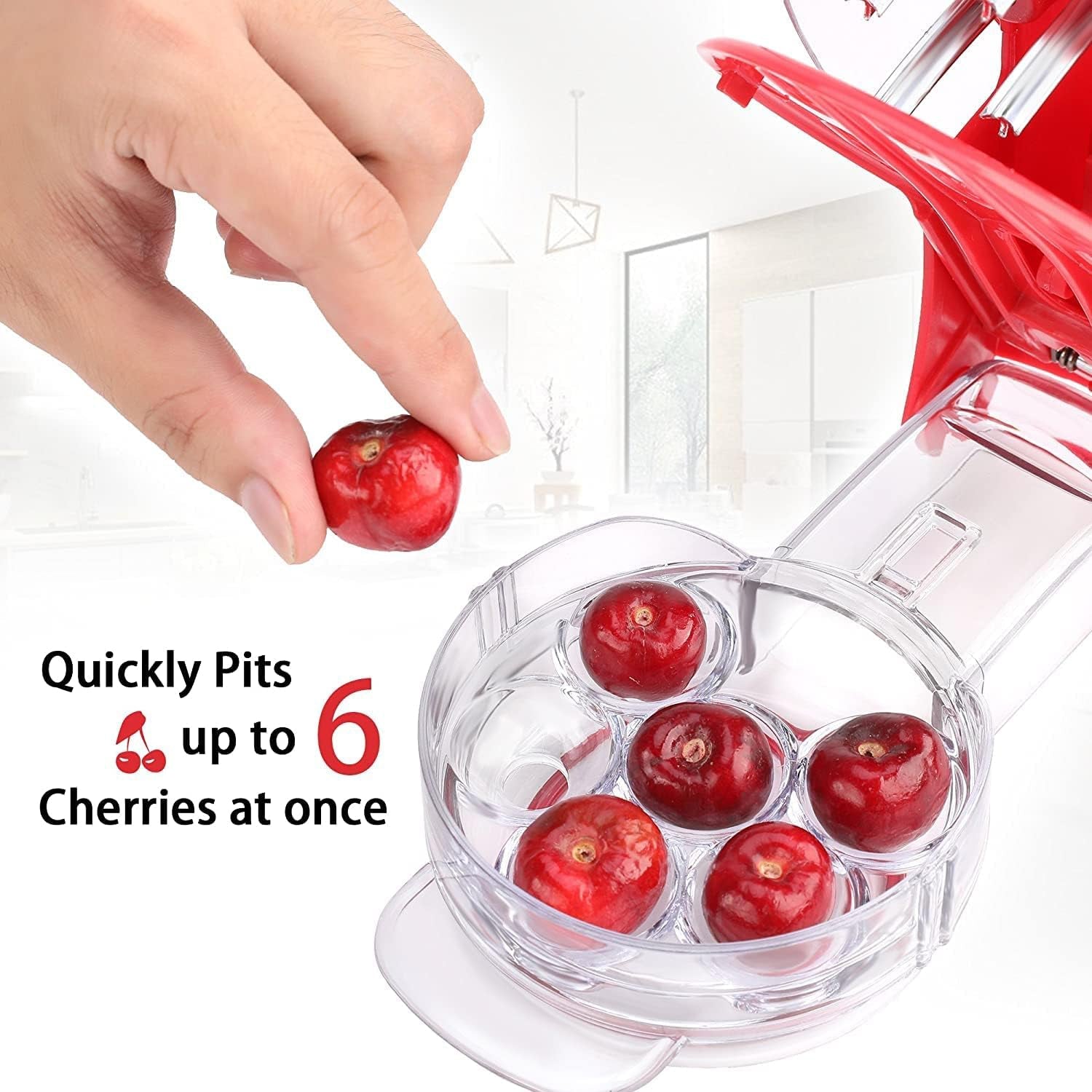 Portable Stainless Steel Cherry Pitter - Loving Loops